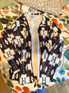 Spurrin’ Scrubs scrub jacket - Aztec